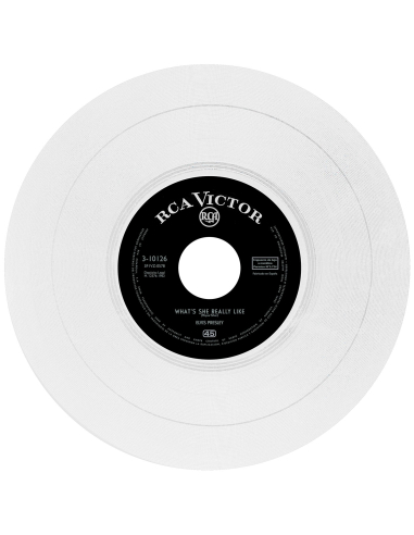 Elvis Presley - Wooden Heart - Vinyle Blanc (Espagne) (Vinyle 7'')