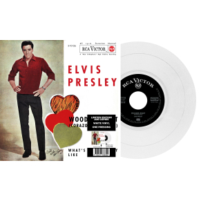 Elvis Presley - Wooden Heart - Vinyle Blanc (Espagne) (Vinyle 7'')