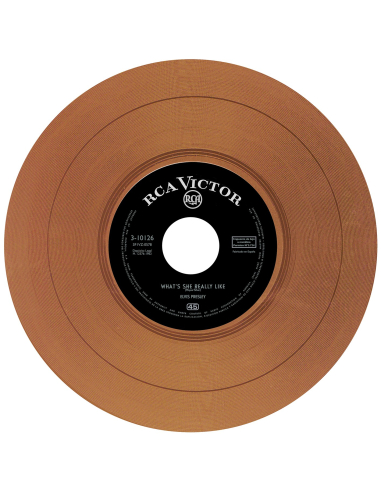 Elvis Presley - Wooden Heart - Vinyle Marron (Espagne) (Vinyle 7'')