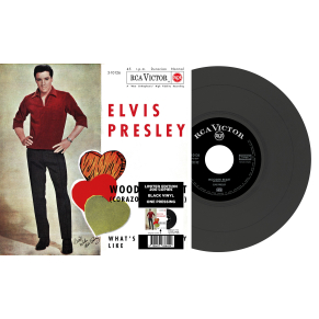 Elvis Presley - Wooden Heart - Vinyle Noir (Espagne) (Vinyle 7'')