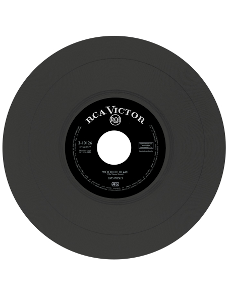 Elvis Presley - Wooden Heart - Vinyle Noir (Espagne) (Vinyle 7'')
