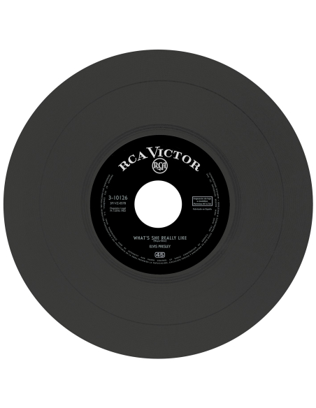 Elvis Presley - Wooden Heart - Vinyle Noir (Espagne) (Vinyle 7'')