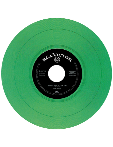 Elvis Presley - Wooden Heart - Vinyle Vert (Espagne) (Vinyle 7'')