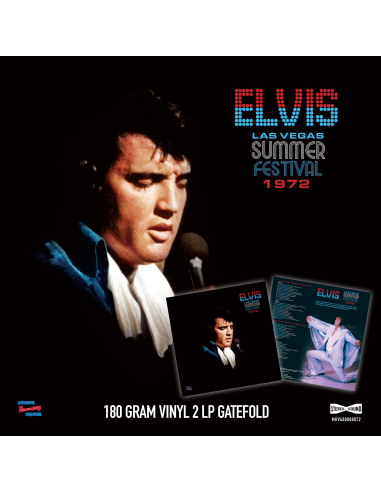 Elvis Presley - Las Vegas Summer Festival 1972 - MRS (2-LP) (Noir)
