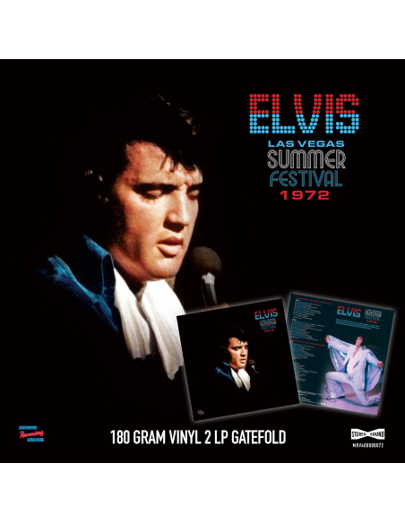 Elvis Presley - Las Vegas Summer Festival 1972 - MRS (2-LP) (Noir)