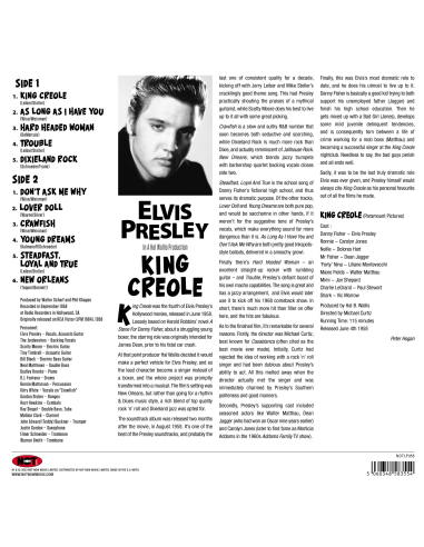 Elvis Presley - King Creole (OST) - Vinyle Transparent - Not Now Music