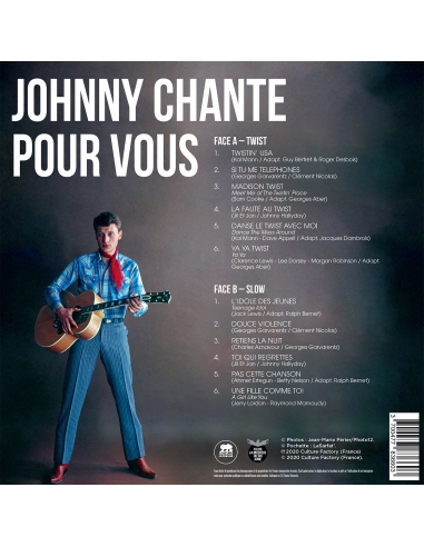 Johnny Hallyday - Johnny Chante Pour Vous (Vinyle)