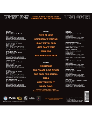 Eric Carr - Rockology - RSD BF 2023 - Picture-Disc (Vinyle)