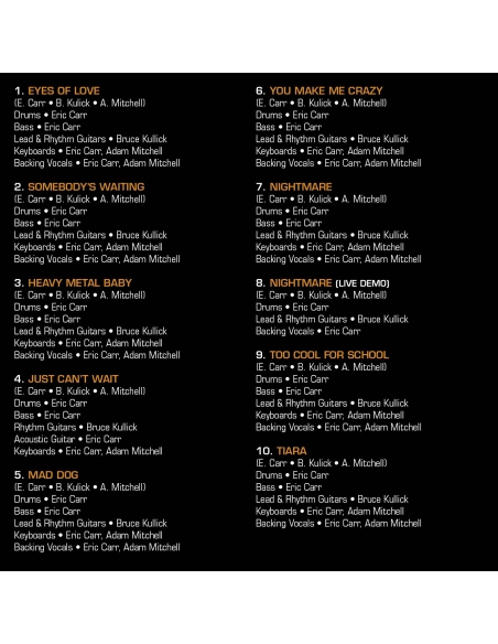 Eric Carr - Rockology - RSD BF 2023 (CD Orange)