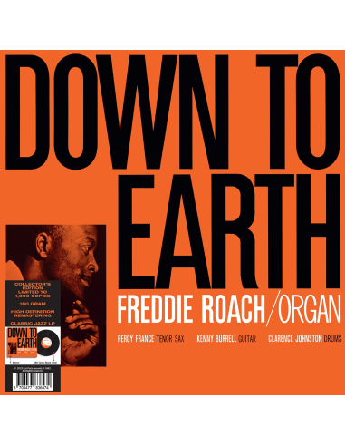 Freddie Roach - Down to Earth (Vinyle)