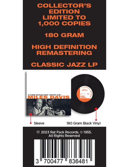Miles Davis - Volume 1 (Vinyle)