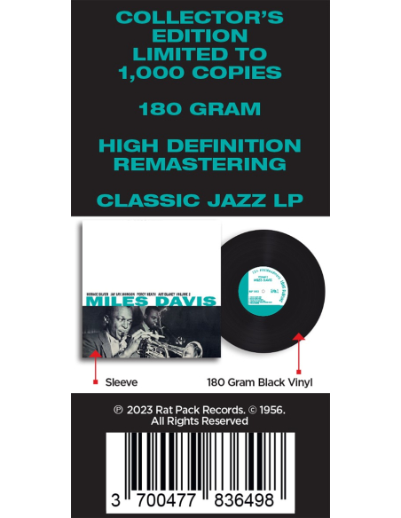 Miles Davis - Volume 2 (Vinyle)
