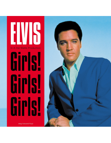 Elvis Presley - Girls! Girls! Girls! - Vinyle Bleu - Not Now Music