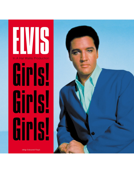 Elvis Presley - Girls! Girls! Girls! - Vinyle Bleu - Not Now Music