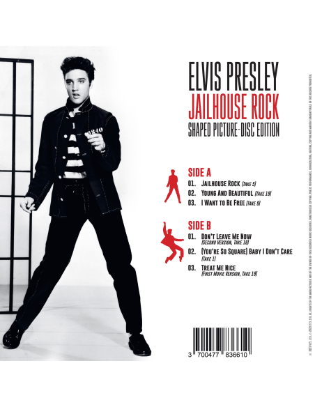 Elvis Presley - Jailhouse Rock - Picture-Disc Découpé (Vinyle)