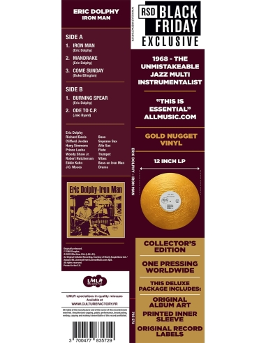 Eric Dolphy - Iron Man - RSD BF 2023 (Vinyle)