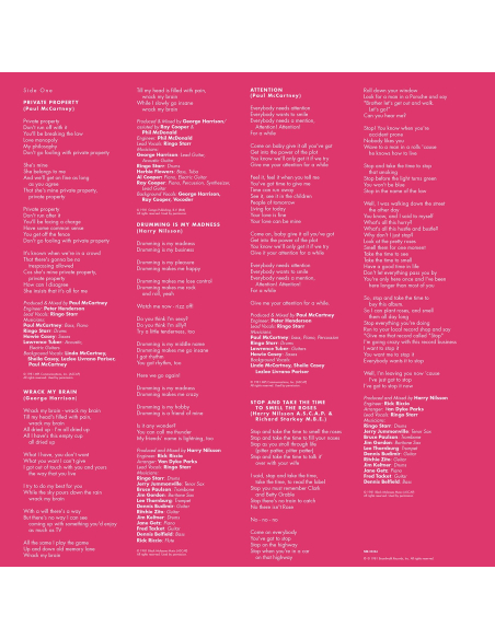 Ringo Starr - Stop & Smell The Roses - Yellow Submarine Edition (Vinyle)