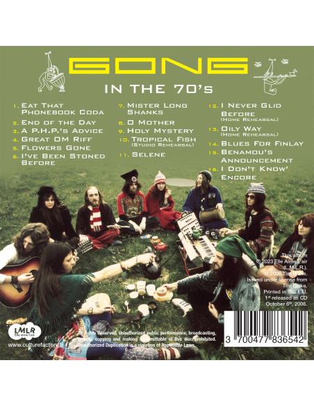 Gong - In The 70's (CD)