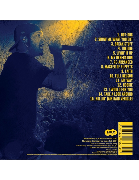 Limp Bizkit - Live at Rock Im Park 2001 - RSD BF 2023 (CD)