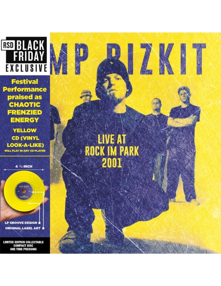 Limp Bizkit - Live at Rock Im Park 2001 - RSD BF 2023 (CD)
