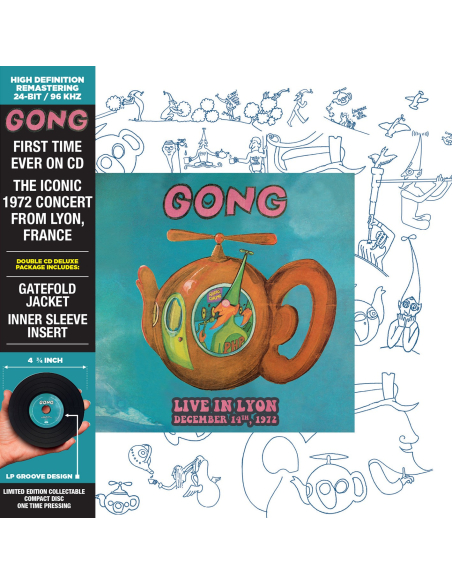 Gong - Live in Lyon 1972 (CD)