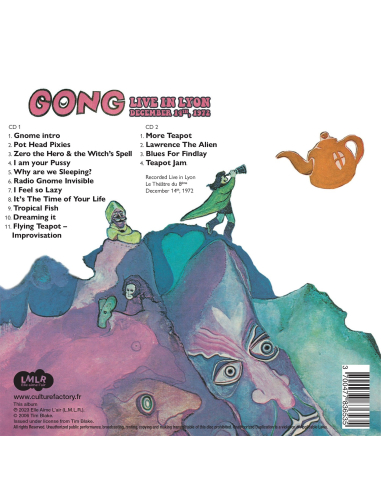 Gong - Live in Lyon 1972 (CD)