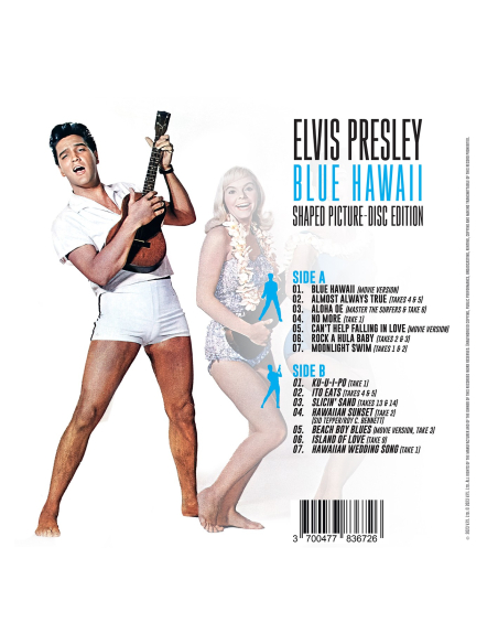 Elvis Presley - Blue Hawaii - Picture-Disc Découpé (Vinyle)
