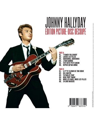 Johnny Hallyday - Johnny - Picture-Disc Découpé (Vinyle)