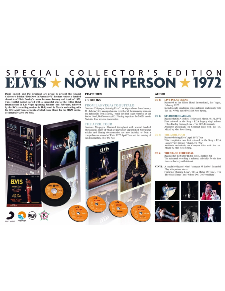 Elvis Presley - Now In Person 1972  - FTD (Livre)
