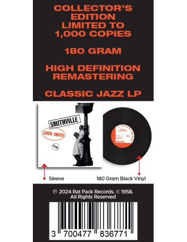Louis Smith - Smithville (Vinyle)