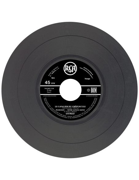 Elvis Presley - Le Cavalier du Crépuscule - Vinyle Noir (France) (Vinyle 7'')