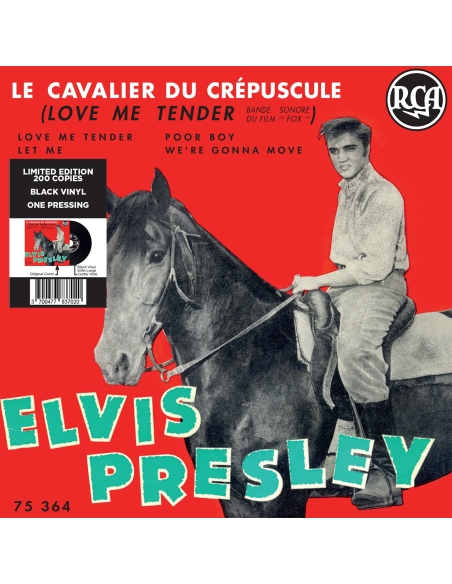 Elvis Presley - Le Cavalier du Crépuscule - Vinyle Noir (France) (Vinyle 7'')