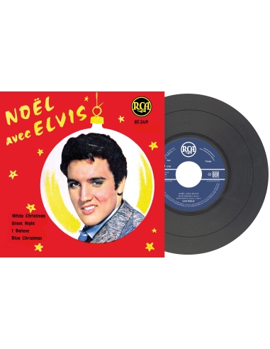 Elvis Presley - Noël Avec Elvis - Vinyle Noir (France) (Vinyle 7'')