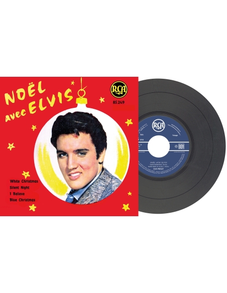 Elvis Presley - Noël Avec Elvis - Vinyle Noir (France) (Vinyle 7'')