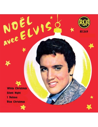 Elvis Presley - Noël Avec Elvis - Vinyle Noir (France) (Vinyle 7'')