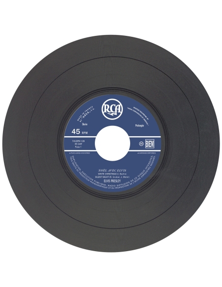 Elvis Presley - Noël Avec Elvis - Vinyle Noir (France) (Vinyle 7'')