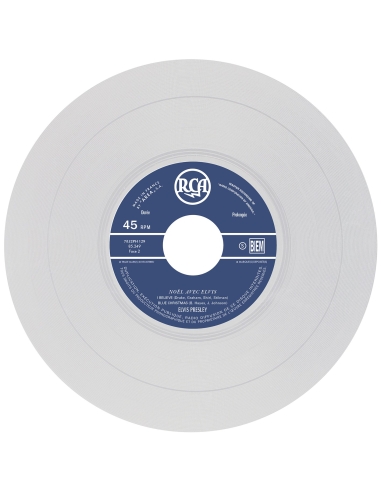 Elvis Presley - Noël Avec Elvis - Vinyle Transparent (France) (Vinyle 7'')