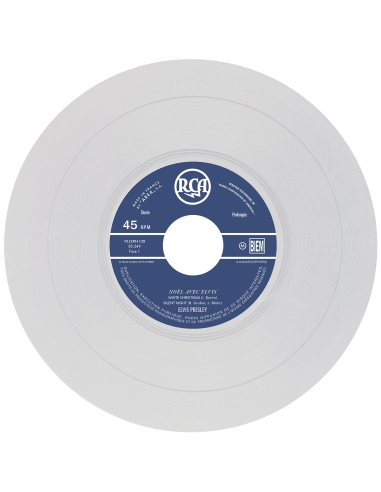 Elvis Presley - Noël Avec Elvis - Vinyle Transparent (France) (Vinyle 7'')