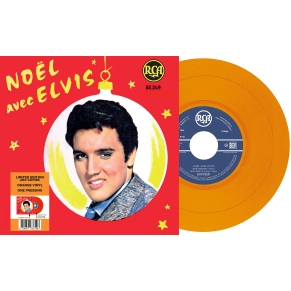 Elvis Presley - Noël Avec Elvis - Vinyle Orange (France) (Vinyle 7'')