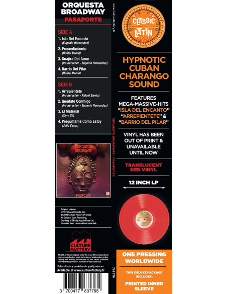 Orquesta Broadway - Pasaporte (Vinyle)