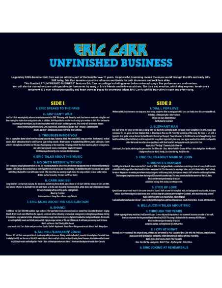 Eric Carr - Unfinished Business - RSD 2024 (Vinyle)
