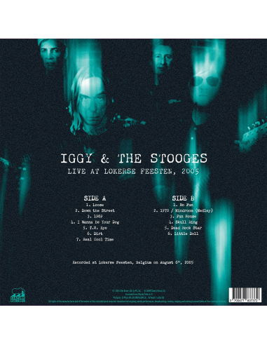 Iggy & The Stooges - Live At Lokerse Feesten 2005 - RSD 2024 (Vinyle)