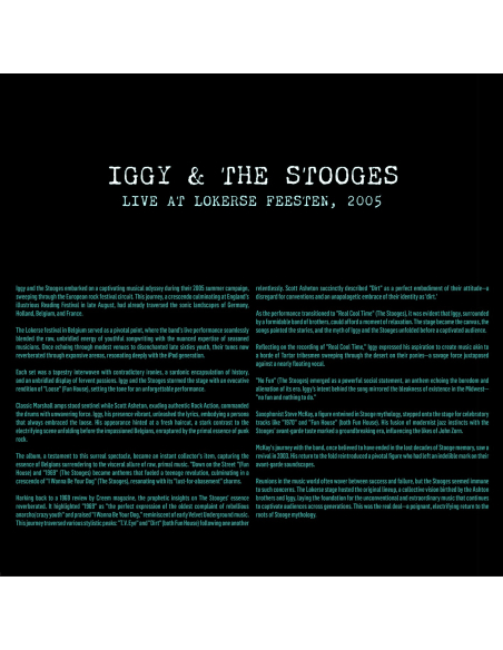 Iggy & The Stooges - Live At Lokerse Feesten 2005 - RSD 2024 (Vinyle)
