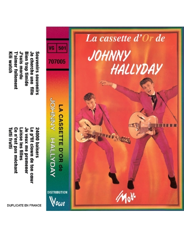 Johnny Hallyday - Le Coffret D'Or - RSD 2024 (Vinyle + K7 + CD)