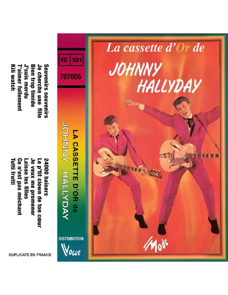 Johnny Hallyday - Le Coffret D'Or - RSD 2024 (Vinyle + K7 + CD)