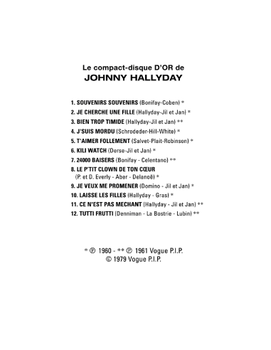 Johnny Hallyday - Le Coffret D'Or - RSD 2024 (Vinyle + K7 + CD)