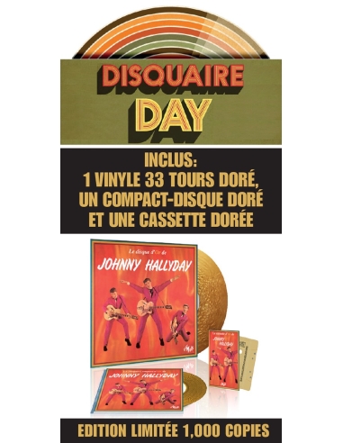 Johnny Hallyday - Le Coffret D'Or - RSD 2024 (Vinyle + K7 + CD)