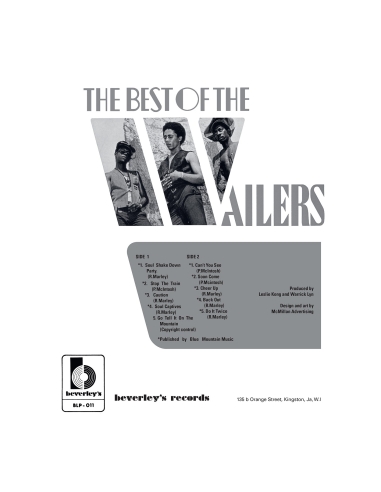 The Wailers - The Best Of The Wailers - RSD 2024 (Vinyle)
