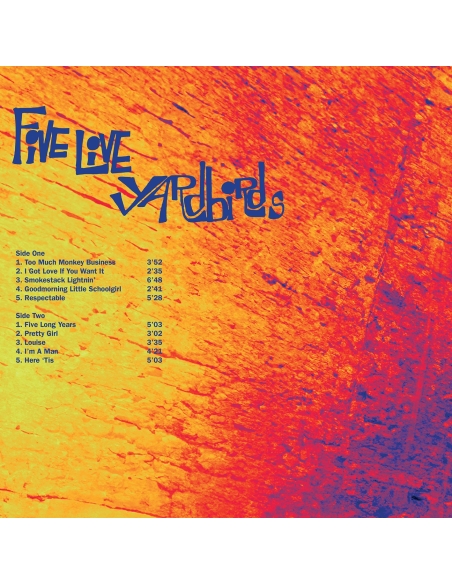 The Yardbirds - 5 Live Yardbirds - RSD 2024 (Vinyle)