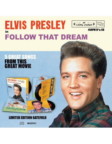 Elvis Presley - Follow That Dream - MRS (45 tours TRANSPARENT + CD)